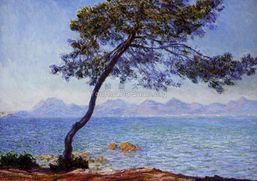 The Esterel Mountains - 克劳德·莫奈